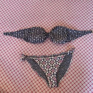 Tory Burch bathing suit with reversible bottom